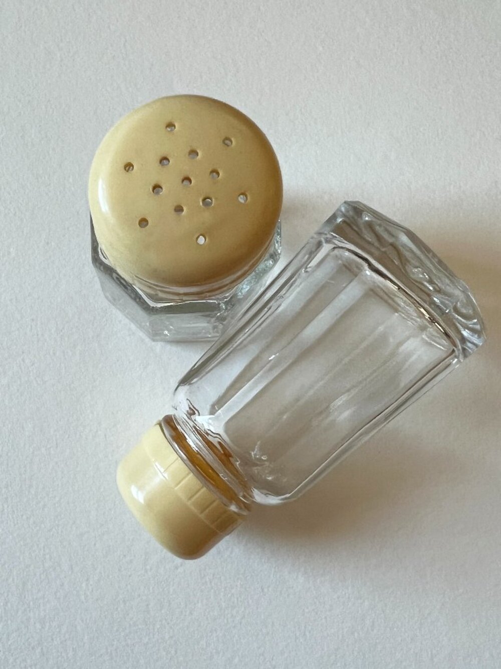 Vintage 1950s spice shakers